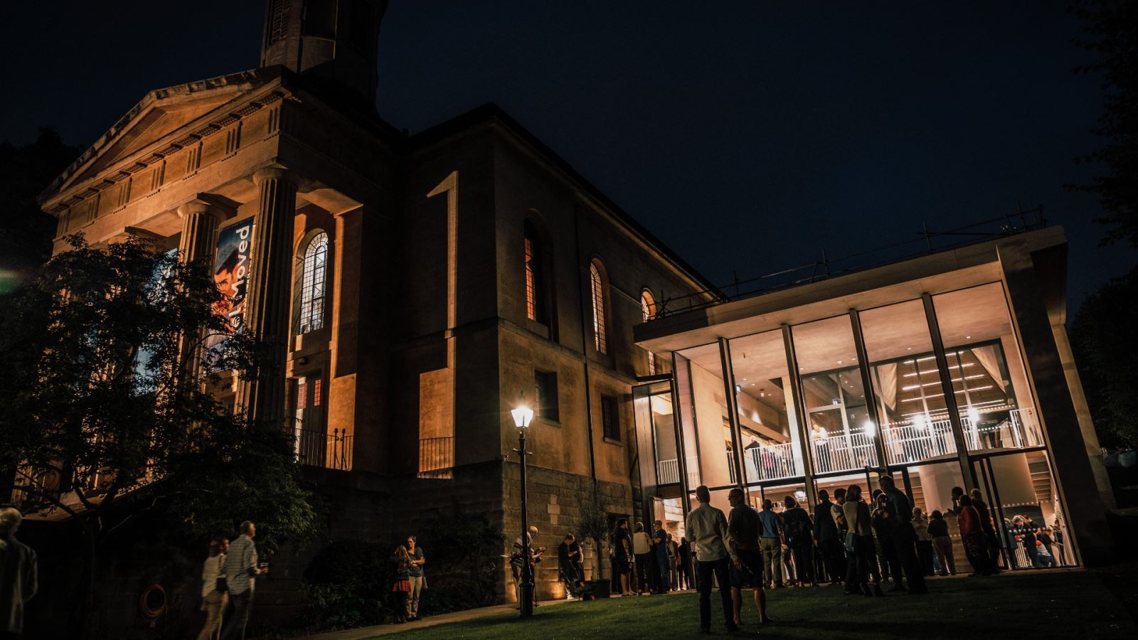 St George's Bristol at night